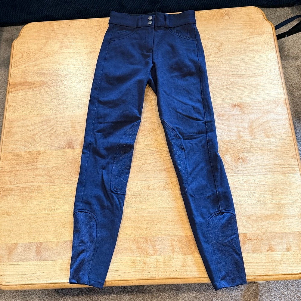 Piper by SmartPak Equestrian Riding Pants:Women’s Size 22R Dark Navy NWOT